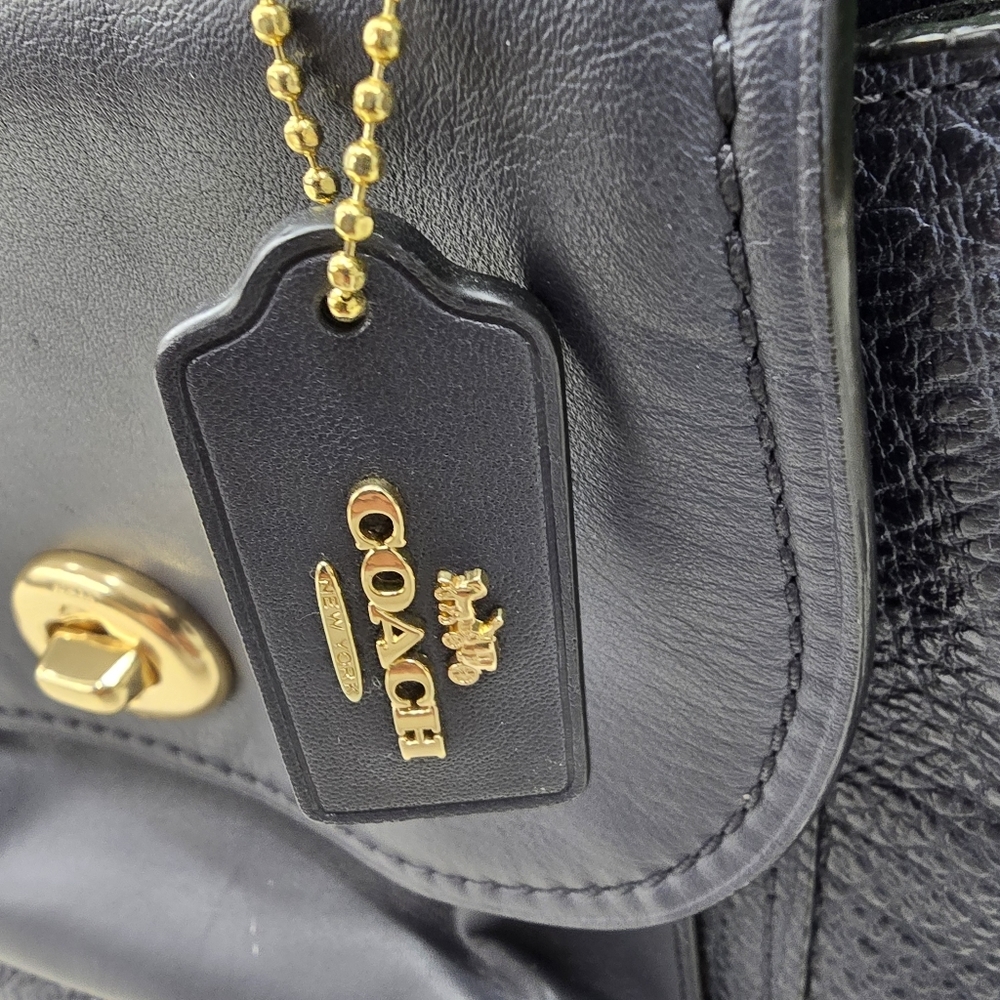 Coach Blue Backpack - Picture 4 of 13